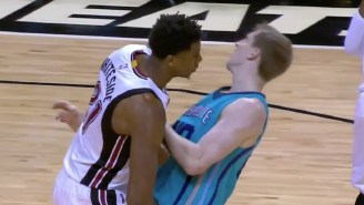 Cody Zeller Should Be Shamed For This Ridiculous, Foul-Drawing Flop Against Hassan Whiteside