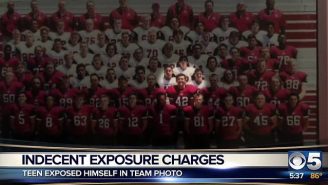 This HS Football Player Learned A Harsh Lesson After Exposing Himself In A Yearbook Photo