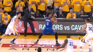 Russell Westbrook Got Away With A Travel In A Pivotal Moment Of Game 1