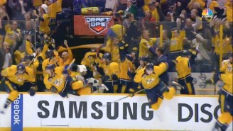 The Predators Went Nuts After Winning A Triple-OT Thriller Over The Sharks