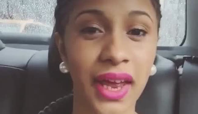 [Video] Cardi B Unveils Her New Teeth Following Years Of Bullying