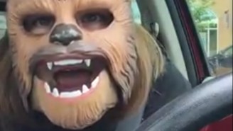That Viral Talking Chewbacca Mask Has Managed To Sell Out Everywhere Thanks To That One Video