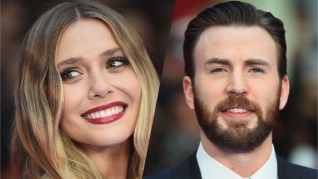 Video Chris Evans Scares Elizabeth Olsen On Ellen