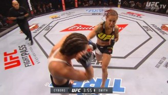 Cris Cyborg Makes Her UFC Debut In Dominant Fashion By Thrashing Leslie Smith