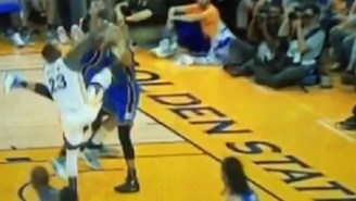 Draymond Green’s Flailing Legs Took Another Victim In Andre Roberson’s Face