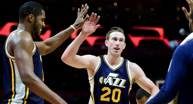 Derrick Favors, Gordon Hayward