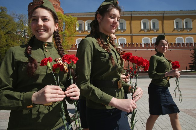 Moscow Prepares For WW2 Victory 70th Anniversary Celebration