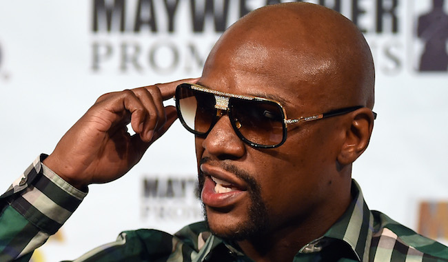 Floyd Mayweather Jr. v Andre Berto - News Conference