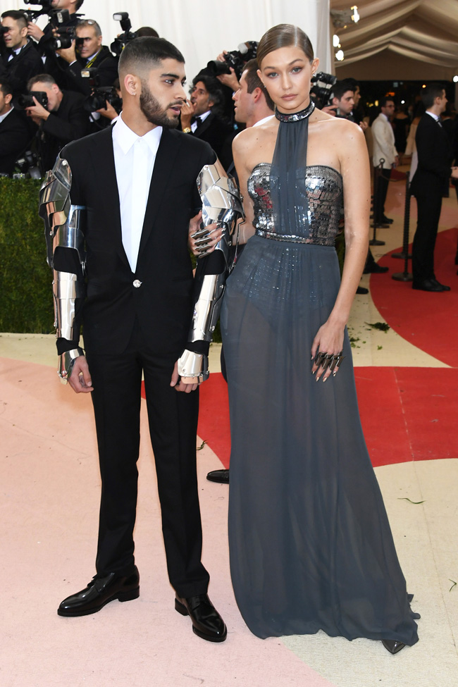 Gigi Hadid Zayn Malik Met Gala 2016