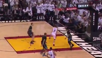 Hassan Whiteside’s Massive Block Led To Goran Dragic Spinning Through Defenders For A Layup