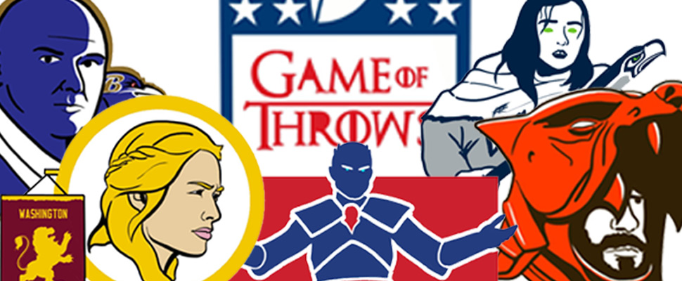 Every NFL Logo As A 'Game Of Thrones' Character