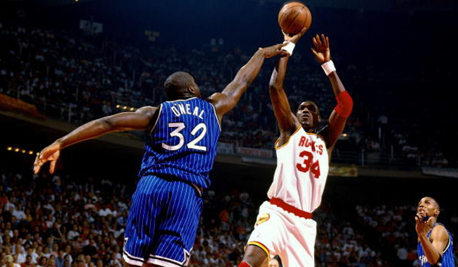 hakeem olajuwon, shaquille o'neal