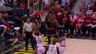This Flying Put-Back Jam By Iman Shumpert Might Be The Dunk Of The Playoffs