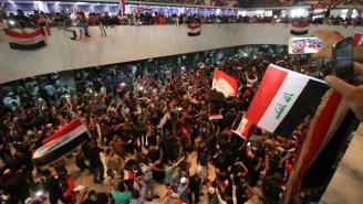 These Dramatic Videos And Photos Show The Moment Iraq’s Parliament Was Stormed By Protesters