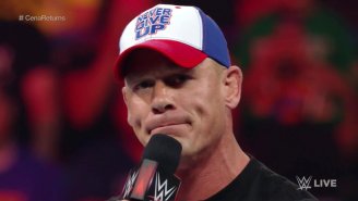 John Cena Made A Patriotic Return To WWE Raw And Got Jumped