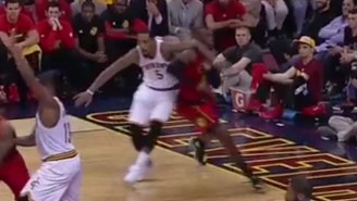 J.R. Smith Was Called For A Flagrant Foul After His Elbow Connected With Paul Millsap’s Face