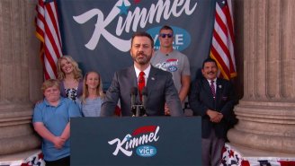 Jimmy Kimmel Announces His Intentions To Run For Vice President Of The United States