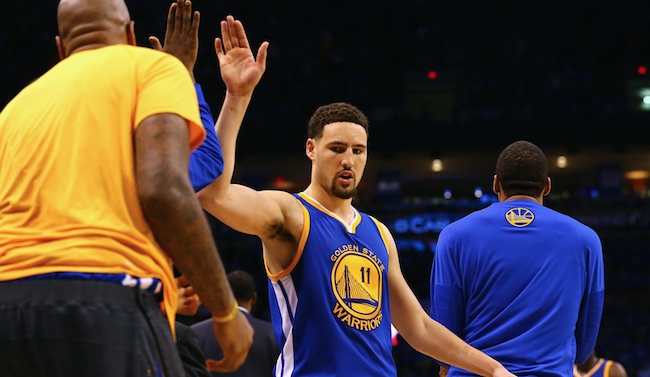 Klay Thompson's Dad Watched WWE RAW Instead Of Game 7