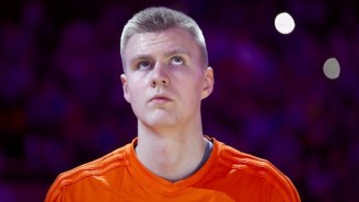 The Knicks Are Reportedly Interested In Trading Kristaps Porzingis For A Top Four Draft Pick