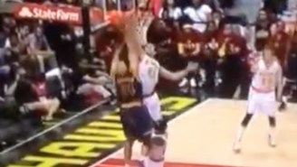 Kris Humphries Came Out Of Nowhere To Deny Richard Jefferson At The Rim