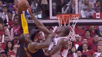 Bismack Biyombo Rejected LeBron So Cleanly At The Rim, He Got Called For A Foul