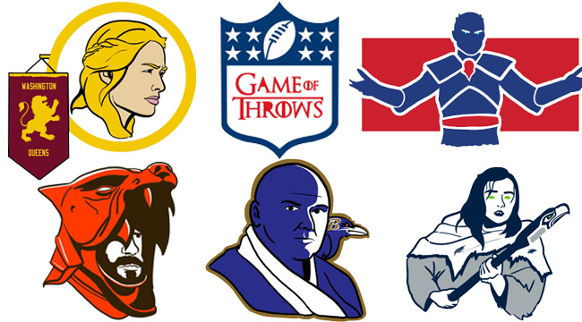 Every NFL Logo As A 'Game Of Thrones' Character