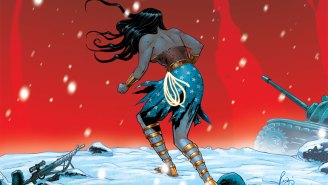 Good news AND an exclusive look: LEGEND OF WONDER WOMAN lives on!