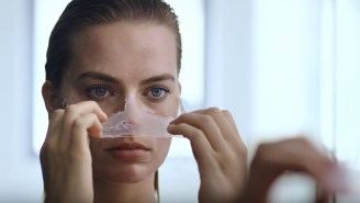 Margot Robbie Parodies ‘American Psycho’ In This Video Detailing Her Daily Beauty Routine