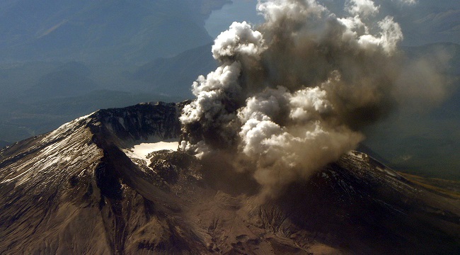 Mt. St. Helens Erupts