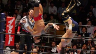 See The Wild, High-Risk NJPW Match That Has The Internet Buzzing