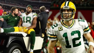Aaron Rodgers Claims That Randall Cobb Being Mic’d Up Led To His Punctured Lung