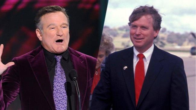 robin williams dan quayle donald trump