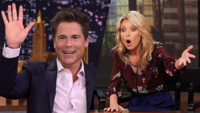 Rob Lowe Kelly Ripa