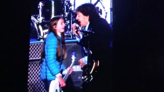 Paul McCartney Invited A 10-Year-Old Fan To Play Bass With Him On Stage