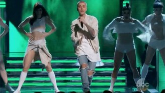 Justin Bieber Performed A Trippy Version Of ‘Company’ And ‘Sorry’ At The 2016 Billboard Music Awards