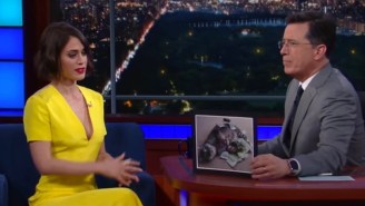 Lizzy Caplan Named Her Cat After Stephen Colbert Long Before He Had His Own Show