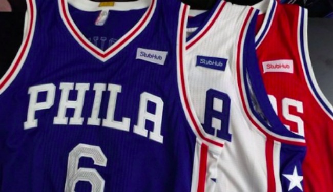 Sixers will have a new jersey patch sponsor next season, replacing StubHub