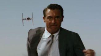 Cary Grant Takes On A TIE Fighter In ‘Darth By Darthwest’
