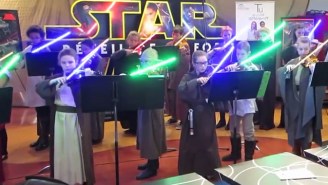 Adorable Padawans Played ‘Star Wars’ Music With Lightsaber Violin Bows