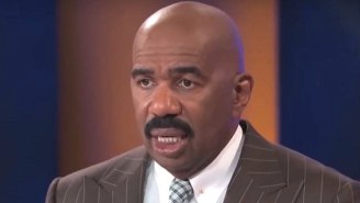 This Video Proves That ‘Family Feud’ Is Slowly Driving Steve Harvey Insane