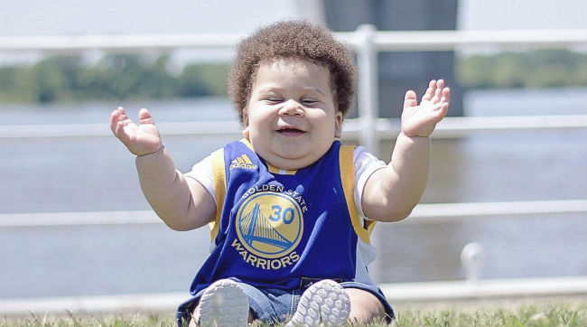 stephen curry little girl