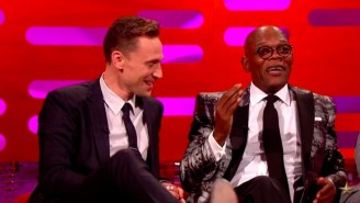 Tom Hiddleston Can’t Help But Fangirl Over Samuel L. Jackson On ‘The Graham Norton Show’