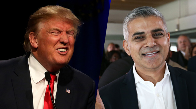 Trump-Sadiq-Khan