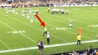 This Streaker Paid A Hefty Price After Getting Too Close To A CFL Player