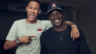 Michael Jordan And Neymar Came Together For The Launch Of Jordan’s First Soccer Boot