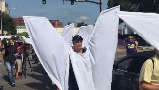 ‘Angels’ Arrive At The Funeral For Orlando Victims To Block Out The Westboro Baptist Church