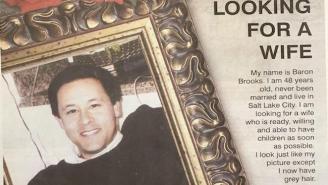This Overbearing Dad Put Out A ‘Wife Wanted’ Newspaper Ad For His 48-Year-Old Son