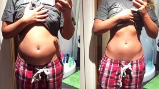 This Fitness Blogger Shared Photos Of Her Stomach Taken 12 Hours Apart To Prove That No One Is Perfect