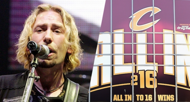 Chad Kroeger, Cleveland Cavaliers
