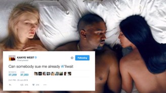 Kanye West Is Ready And Waiting For People To Sue Him Over ‘Famous’